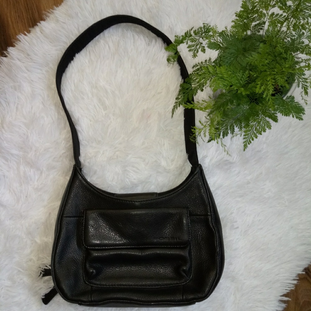 Vintage Fossil Purse Black